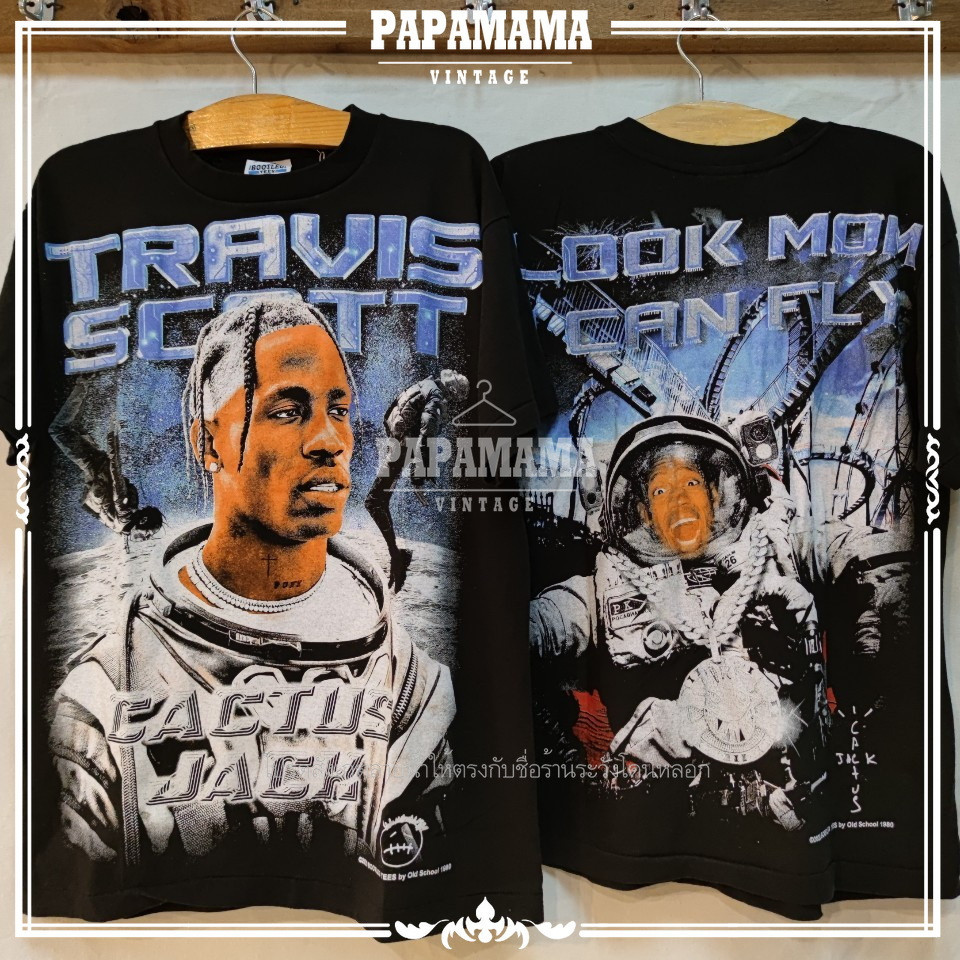 เสื้อยืด Travis Scott Cactus Jack (แขนสั้น)