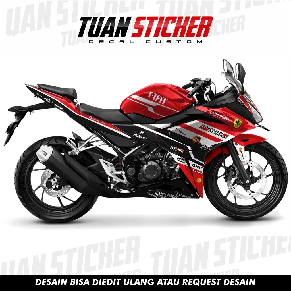 สติ๊กเกอร์ Striping Decal CBR 150 R สติ๊กเกอร์ Striping Decal CBR150R CBR150 R เต็มร่างกาย ferari