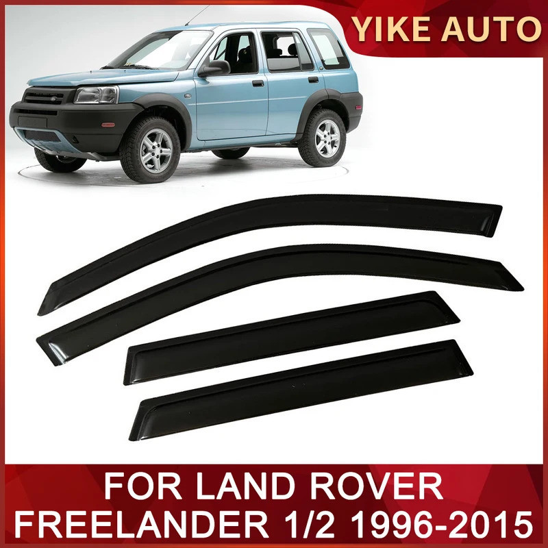 Visor สําหรับ LAND ROVER Freelander 1 2 L359 L314 1996-2015 ประตู Visor Sun Rain Guards หน้าต่างด้าน