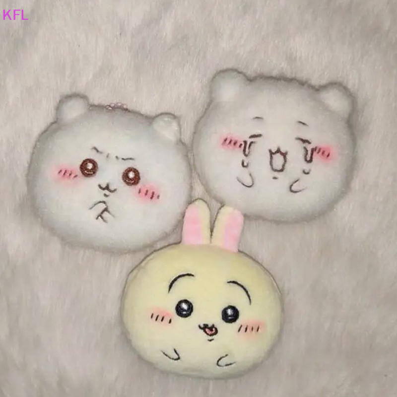 (KFL) ใหม่ MINISO Series Chiikawa จี้ Kawaii น่ารัก Hachiware ญี่ปุ่นอะนิเมะ Usagi ตุ๊กตาตุ๊กตากระเป๋าเป้สะพายหลังจี้สร้างสรรค์สาวของขวัญขายร้อน