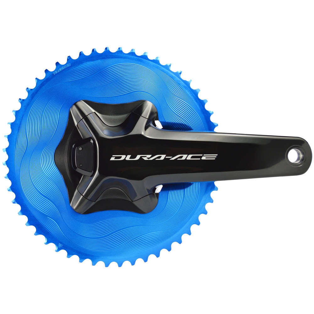 SHIMANO Alugear Chainrings ชุด 2x12speed รอบสําหรับ 110 BCD 4b Shimanoไม่สมมาตรพร้อมฝาครอบ Aero R9200 8100 7100