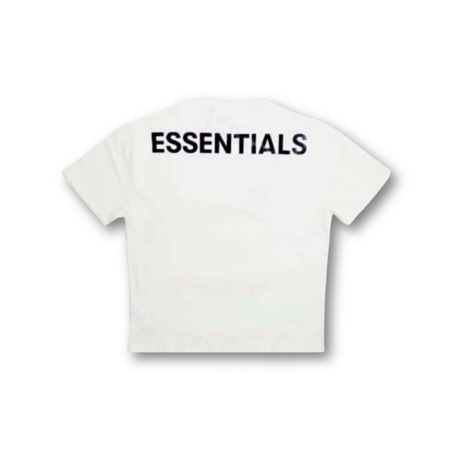 Fear of God Essentials 3M Logo Boxy T-Shirt สีขาว