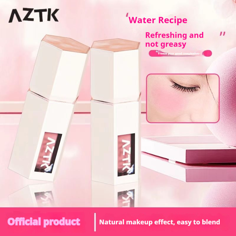 Aztk Frozen Liquid Blush AZTK之色红液 Matte Atmosphere Natural Multi-purpose Contouring Brightening Comp