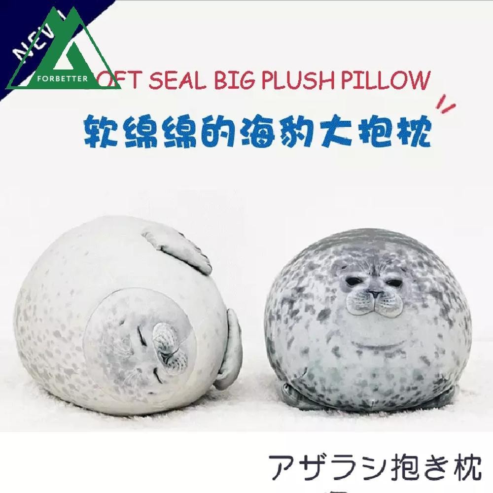 Forbetter ตุ๊กตาแมวน้ําน่ารัก Marine Life ตุ๊กตานุ่มหมอนนอนของเล่นเด็กหมอนซีลเด็ก