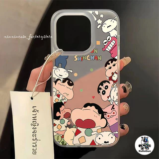 น่ารัก เด็กซน Pattern เคสโทรศัพท์ โปร่งแสง For iPhone 11 12 13 14 15 Pro XS Max X 7 8 Plus XR SE เคส ซิลิโคนนุ่ม Case