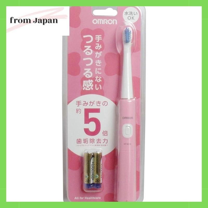 Omron Health Care แปรงสีฟันไฟฟ้าโซนิค สีชมพู Ht-B210-Pk