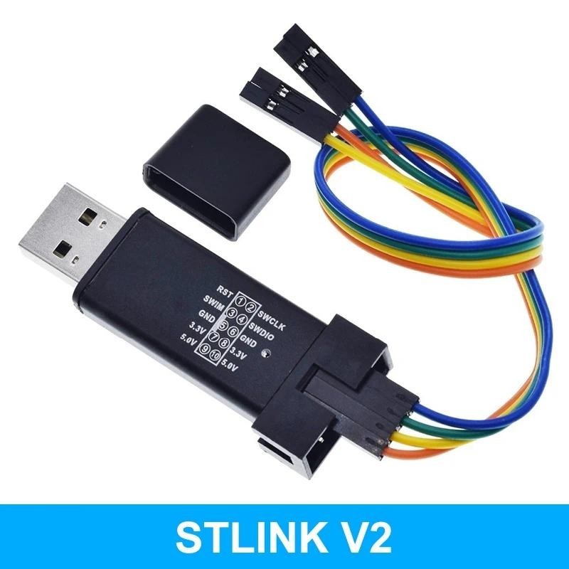 Stm32f103c8t6 STM32F103C6T6 STM32F401CCU6 STM32F411CEU6 ARM STM32 ระบบขั้นต่ํา Development Board STM32F411 + ST-LINK V2 ดาวน์โหลดโปรแกรมเมอร์