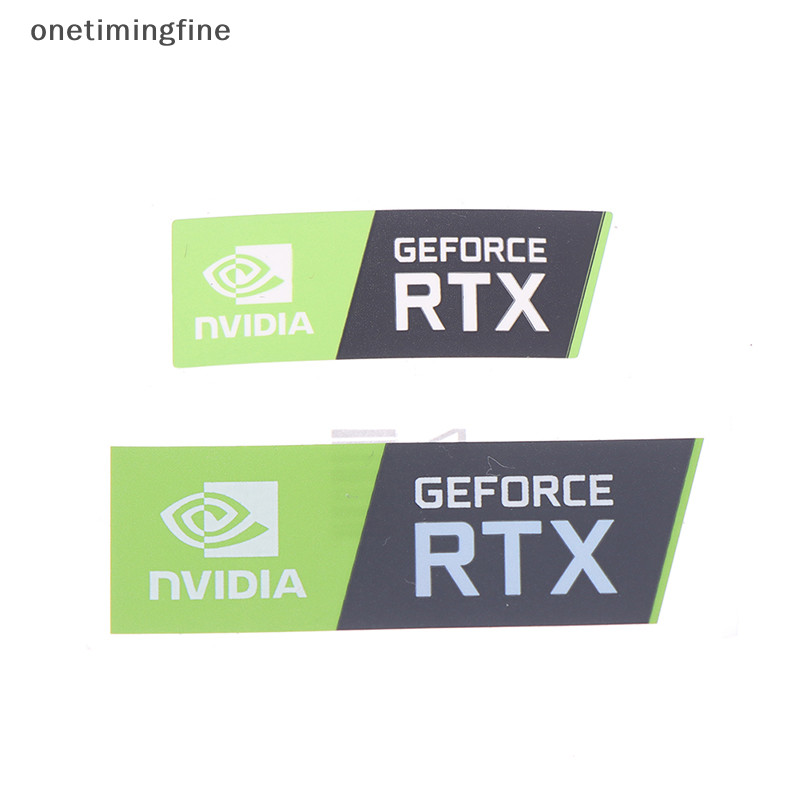 Onetimingfine RTX 3090TI 3080TI 3070 3060 เดสก์ท็อป er แล็ปท็อปกราฟิกการ์ดป้าย OTF