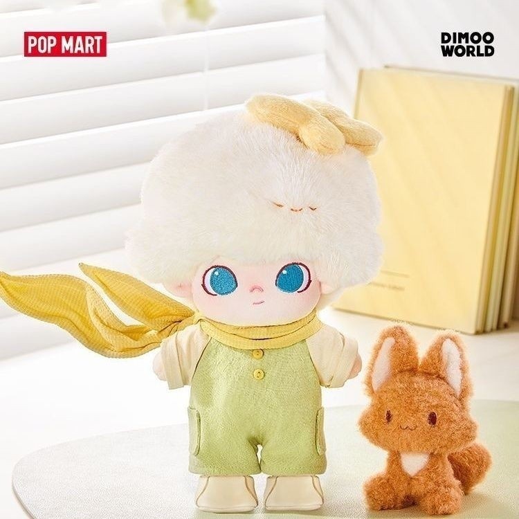 dimoo pilot bear dimoo inuyasha dimoo doll Pop Mart DIMOO Beside You Series ตุ๊กตาผ้าฝ้ายของเล่นตุ๊ก