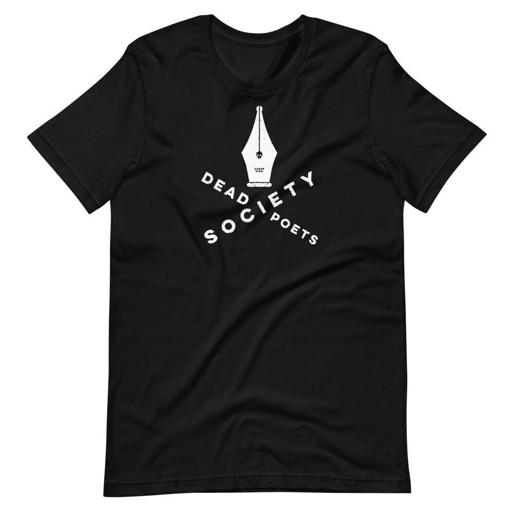 เสื้อยืดแขนสั้น DEAD POETS SOCIETY Film Black Tee