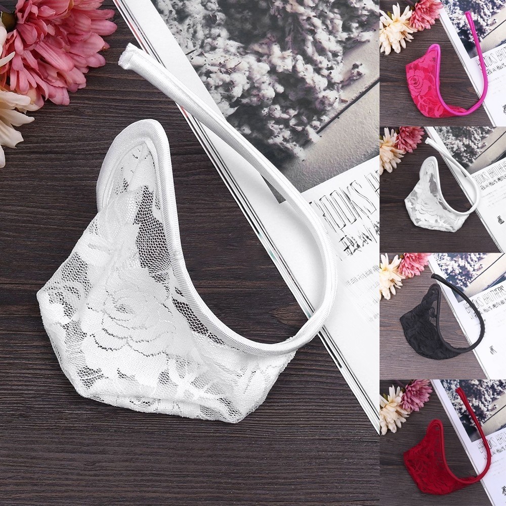 [COLORHM]ชุดชั้นในเซ็กซี่ C string บิกินี่ T back G string Thong Invisible Lace Brief