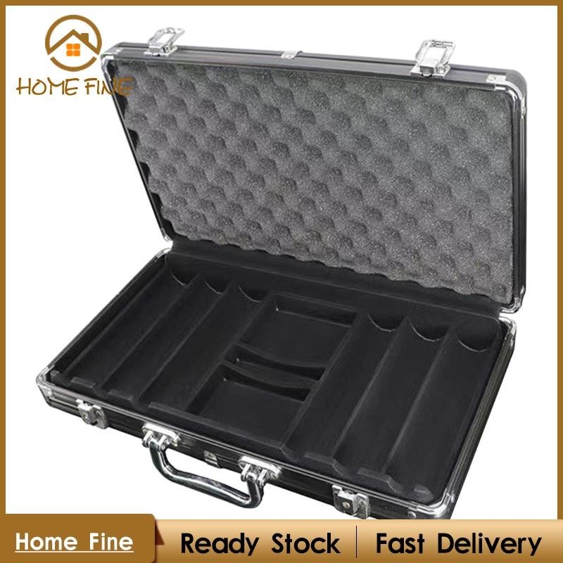 [Katharina_x] Chip Carry Case เล่นเกมการ์ดกล่อง Thicken Chip Set Holder Storage