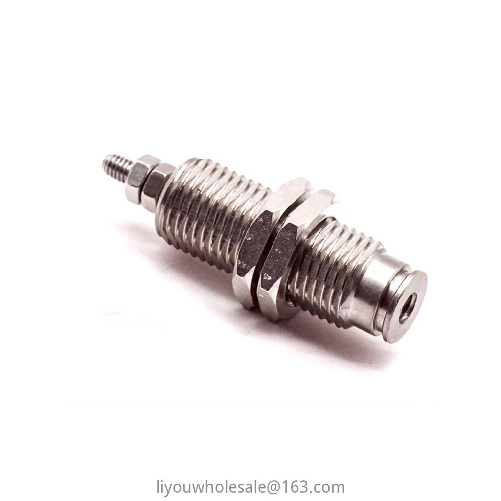 AirTac/AirTac ขนาดเล็กเกลียวเดี่ยวประเภทเข็มกระบอก MPE6/8/10/12/16 * 5X10NX15N