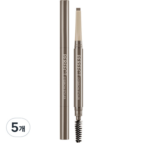 Missha Perfect Eyebrow Styler Auto Pencil 0.15g สีน้ําตาลอ่อน 3 ชิ้น - K.beauty