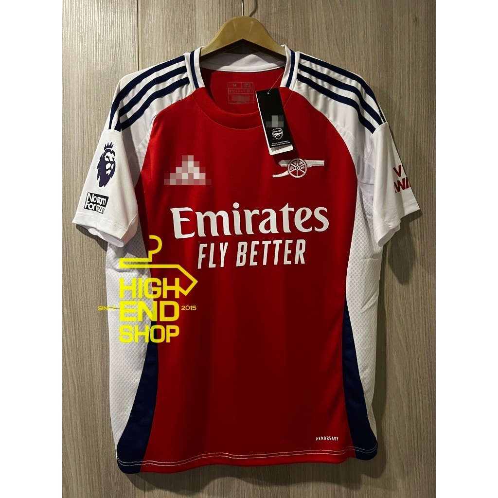 ใหม่ล่าสุด!! 2024/25 เสื้อบอล [เกรดแฟนบอล] อาเซน่อล Home เหย้า เสื้อเปล่า หรือ พร้อมอามและเบอร์ชื่อ