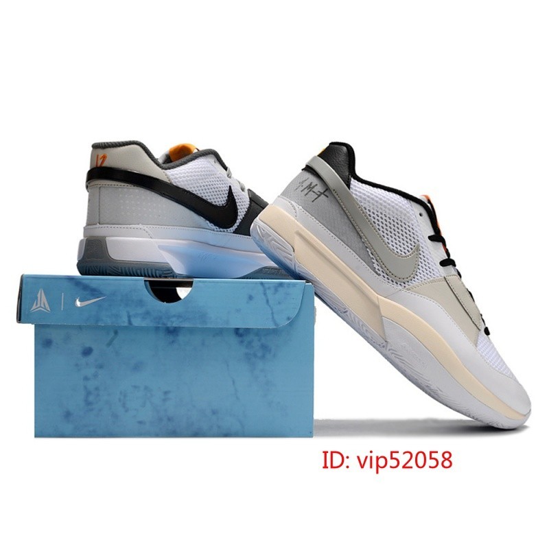 2024ข้อเสนอพิเศษ NK JA Morant 1Mandarin รองเท้าผ้าใบเป็ดรองเท้าวิ่ง