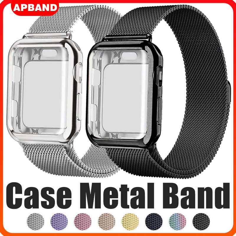 Milanese Loop สายรัดโลหะแม่เหล็กสำหรับ for Apple Watch Series 11 10 9 8 7 6 5 4 iWatch Ultra/SE 3 2 49 46 45 41 44 40