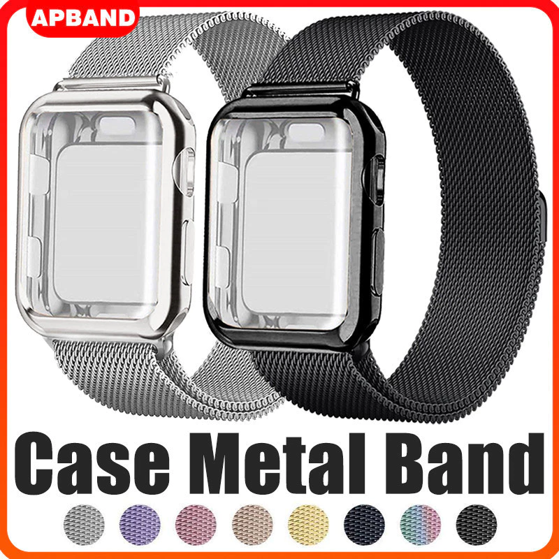 Milanese Loop สายรัดโลหะแม่เหล็กสำหรับ for Apple Watch Series 11 10 9 8 7 6 5 4 iWatch Ultra/SE 3 2 49 46 45 41 44 40