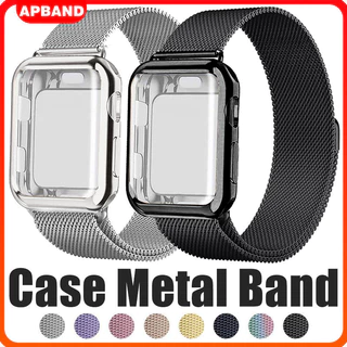 Milanese Loop สายรัดโลหะแม่เหล็กสำหรับ for Apple Watch Series 11 10 9 8 7 6 5 4 iWatch Ultra/SE 3 2 49 46 45 41 44 40