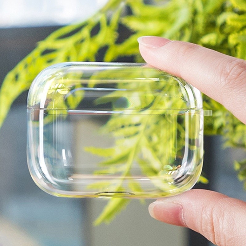 เคส TPU โปร่งใสสําหรับ AirPods 1 2 3 Pro Pro2 case Anti drop soft cover สําหรับ AirPods case