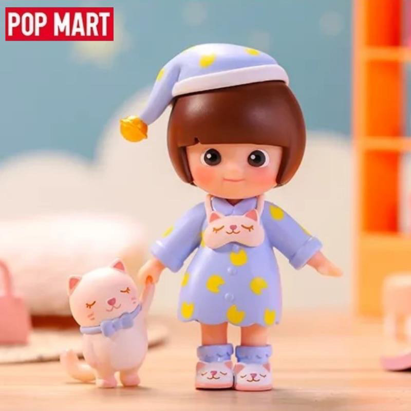 ของแท้ POPMART Sister Head Variety ตู้เสื้อผ้า Series Mystery Box อินเทรนด์รูปสาวของขวัญ