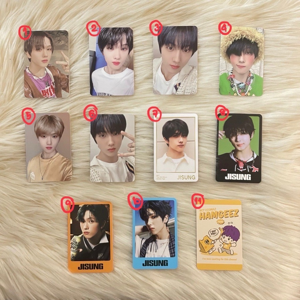 พร้อมส่ง - โค้ด 50% ในไลฟ์ / การ์ด NCT Jisung จีซอง