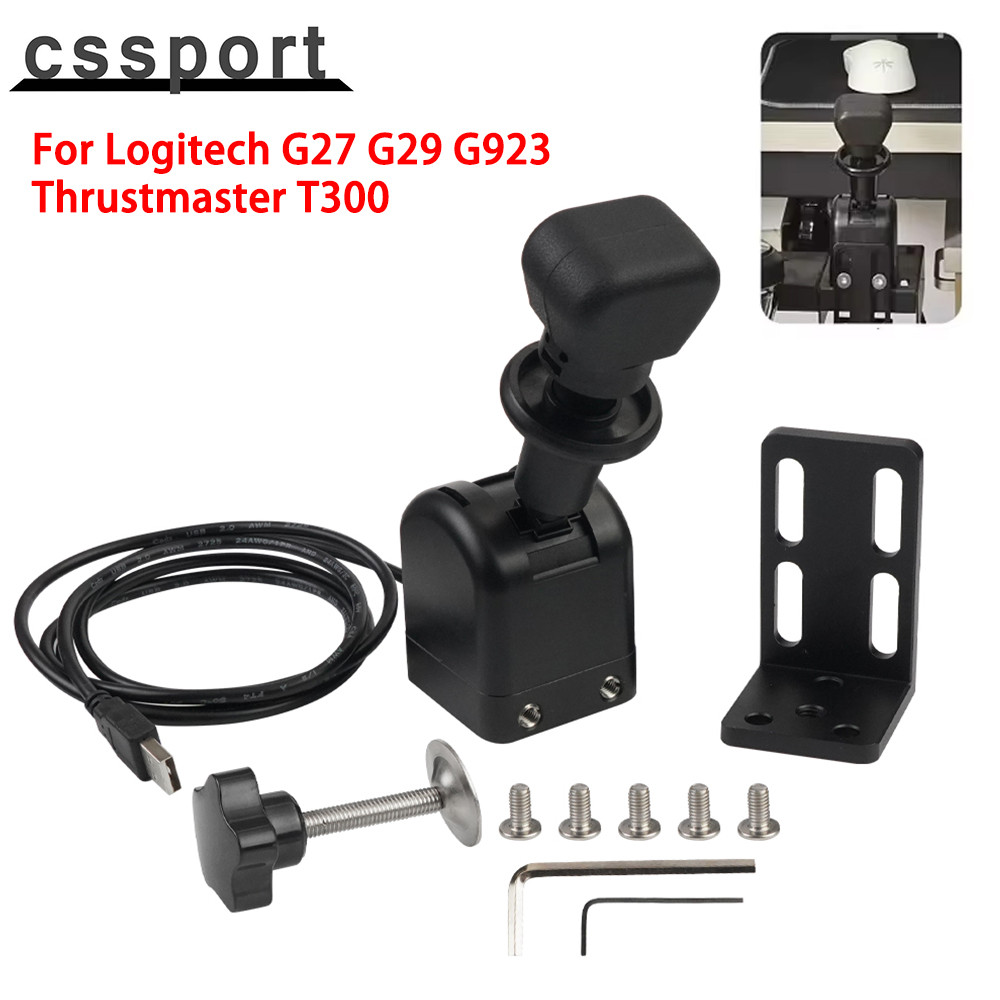 สําหรับ Logitech G27 G29 G923 สําหรับ Thrustmaster T300 PC USB Handbrake สําหรับ ETS2 ยุโรป/อเมริกัน
