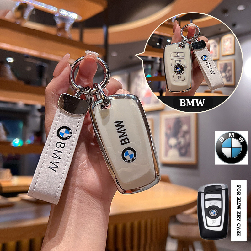 เคสกุญแจรถ BMW อุปกรณ์เสริมกุญแจอัจฉริยะ เหมาะสําหรับ BMW x1/x3/x5/1series/3series/5series/7series