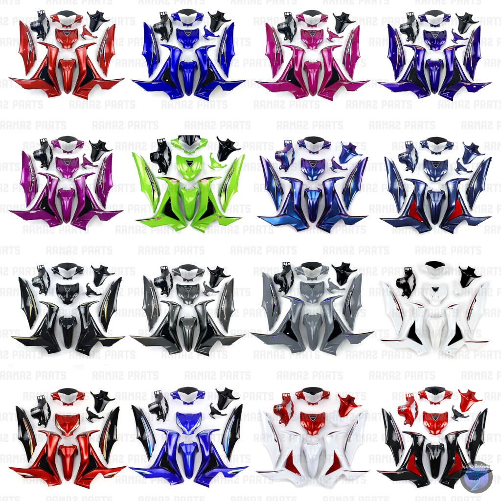 Rama2Parts ชุดสีเวฟ125i wave125i ปลาวาฬ (ชุด13ชิ้น)2012-2017 ชุดสีWave 125i ปลาวาฬ ชุดสีWave125i ปลาวาฬ ชุดสีเวฟ125i