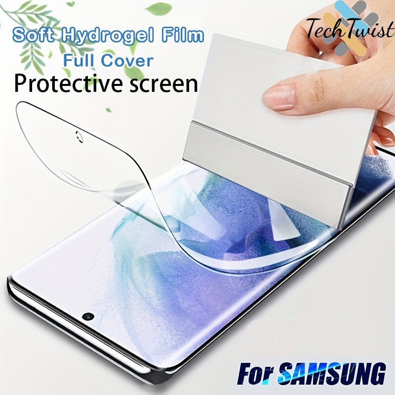 ฟิล์มไฮโดรเจลป้องกันหน้าจอโทรศัพท์มือถือ For Samsung S24 S25 S26 S20 S22 S23 Ultra S21 S24 FE S23 S22 S24 Plus S25 Edge