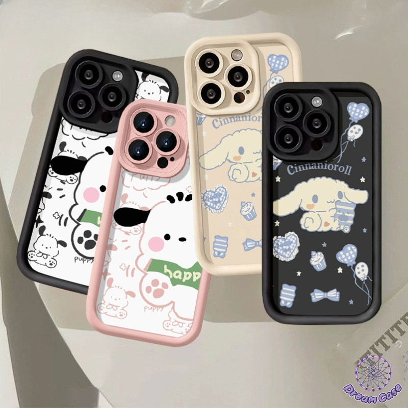 การ์ตูน Cinnamoroll น่ารัก Pochaccoเคสสำหรับ Vivo Y36 Y27 Y02 Y17 Y22 Y12i Y12s Y21 Y15 Y20 Y17s Y78 Y33s Y15s Y100i