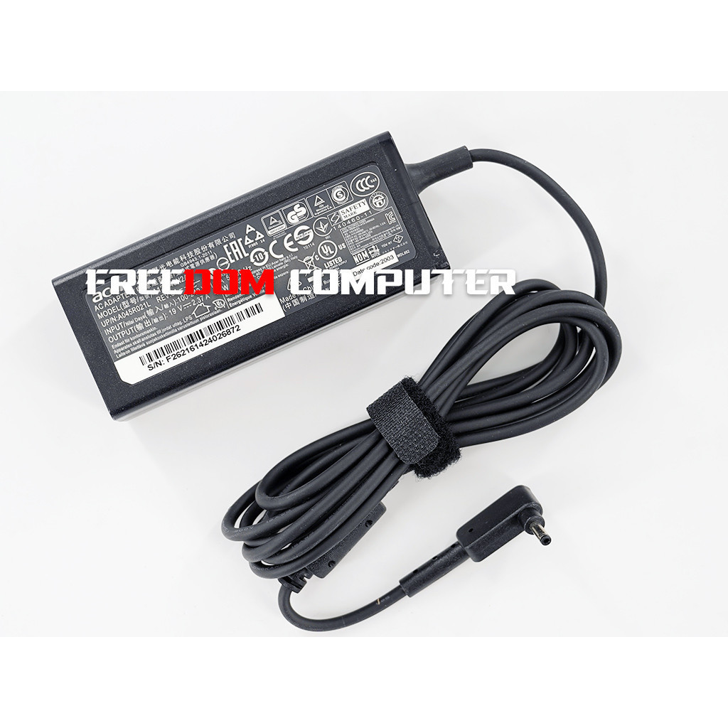 Adapter ACER 19V 2.37A หัว 3.0 * 1.1mm 45W swift 3 ของแท้ ADAPTER NOTEBOOK