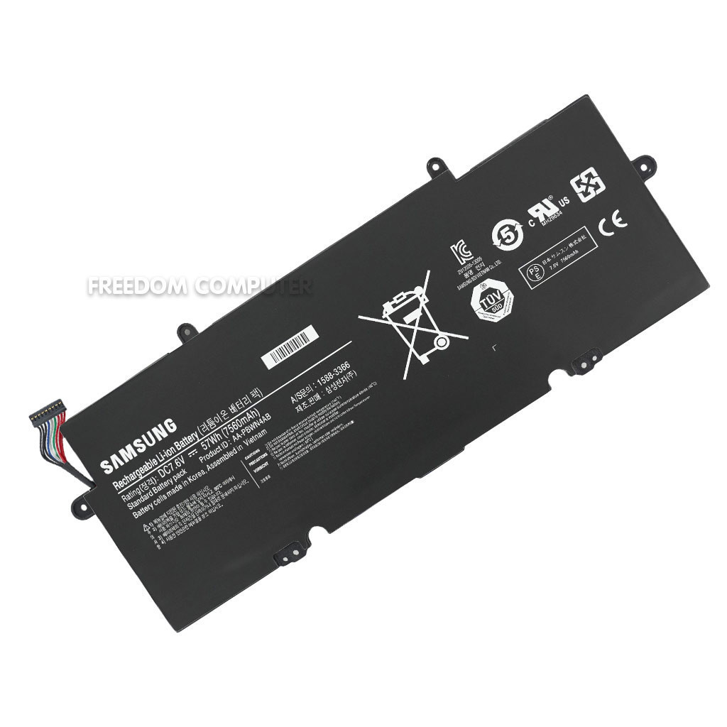 แบตเตอรี่โน้ตบุ๊ก (แท้) AA-PBWN4AB SAMSUNG NP540U4E NP540U4 NP540U4E NP530U4E NP530U4 NP530U4E BATTERY NOTEBOOK
