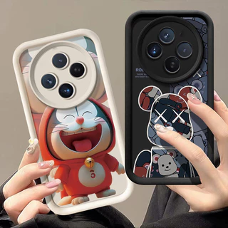เคส oppo reno 12f 5g เคสโทรศัพท์สีดําสําหรับเคส น่ารัก