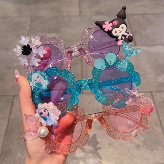 เจ้าหญิงเอลซาเด็กแว่นกันแดดคุโรมิเด็กแว่นกันแดดโพลาไรซ์ป้องก…