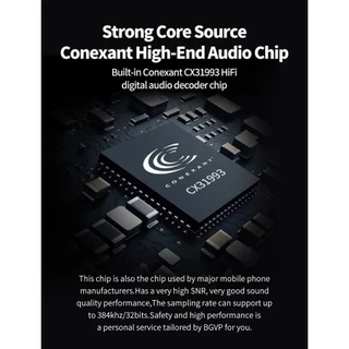 BGVP T01S DAC หางหนู รองรับ PCM 32Bit/384kHz ประกันศูนย์ไทย