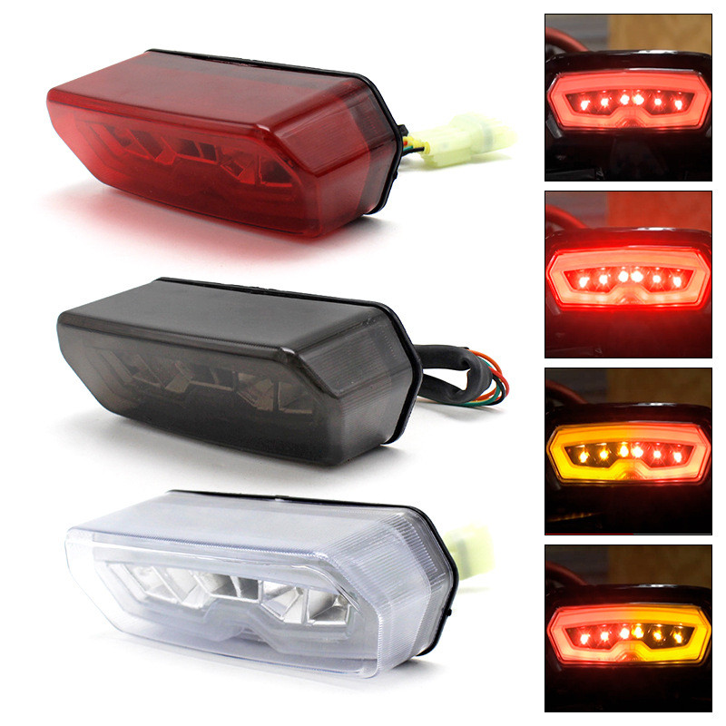 เหมาะสําหรับ Honda MSX125 GROM125 CB650F CBR650 CTX700LED ไฟท้ายแบบรวม KITACO
