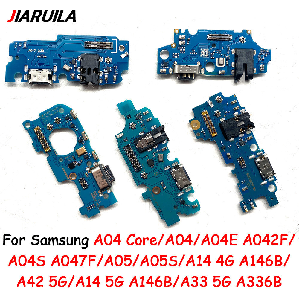 Fast ชาร์จพอร์ต Flex สําหรับ Samsung Galaxy A04E A04 Core A05 A05S A14 4G A145P A14 5G A146B A33 A33