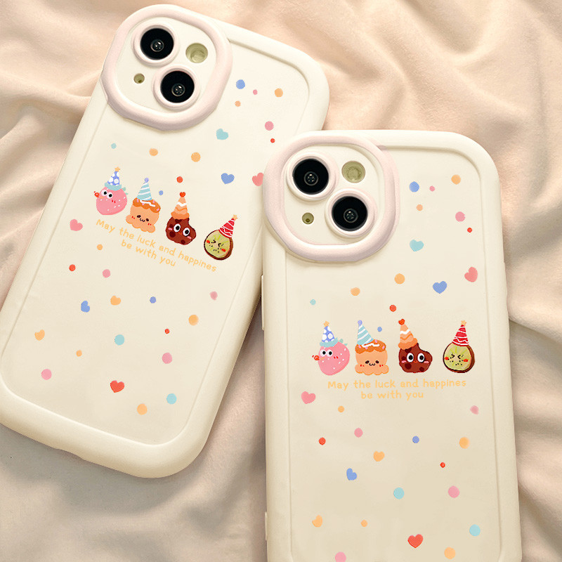 INSการ์ตูน เคสโทรศัพท์มือถือ for iPhone 15 13 11 14 12 Pro XS Max XR 6 7 14 15 Plus X เคสTPUซิลิโคนเปลือกนิ่ม กันกระแทก ราคา ถูกที่สุด ดีลบีเคเค แกลเลอรีภาพที่ 3