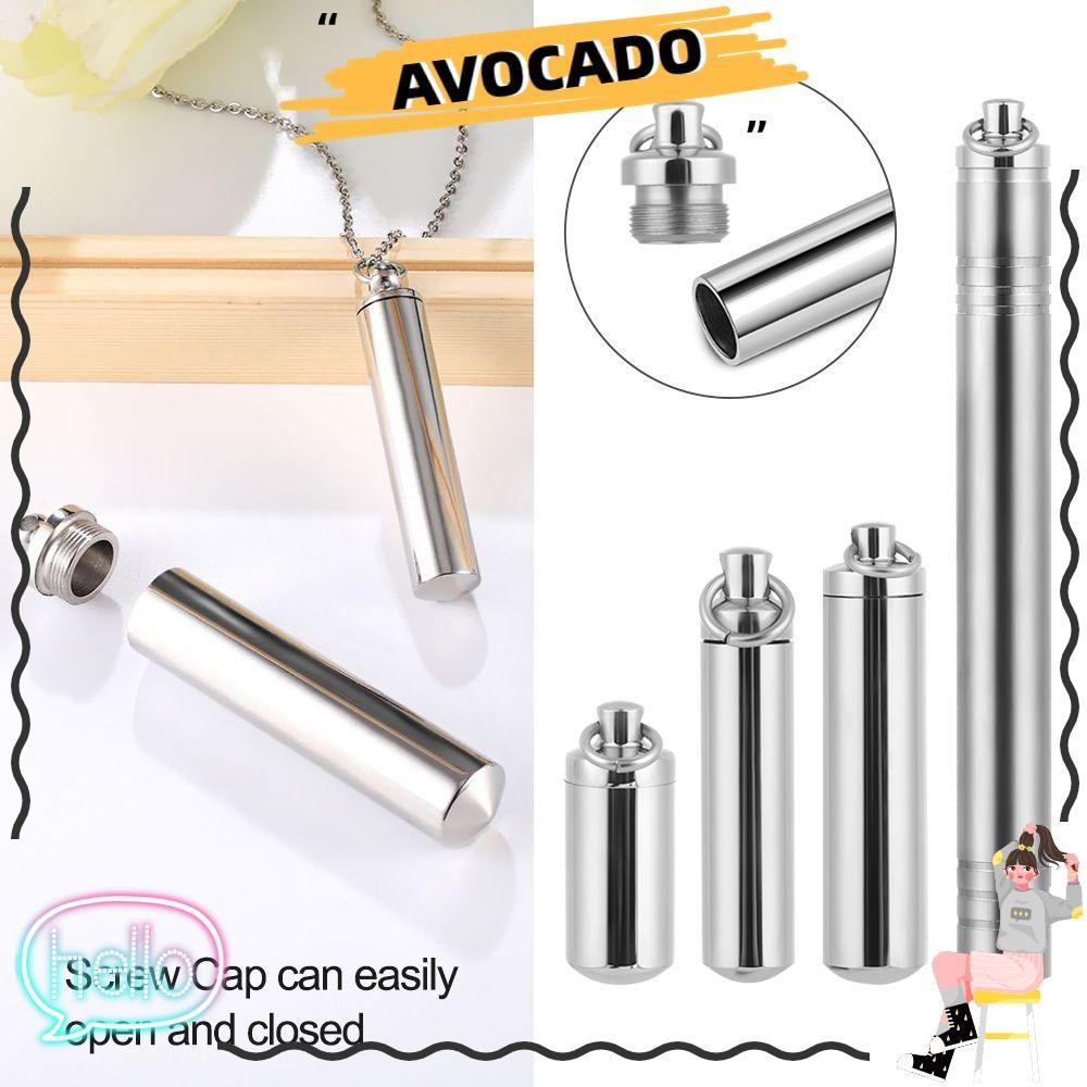 Avocarr จี้ขวดน้ําหอม สเตนเลส ของขวัญที่ระลึก สําหรับเก็บยา ขี้เถ้า