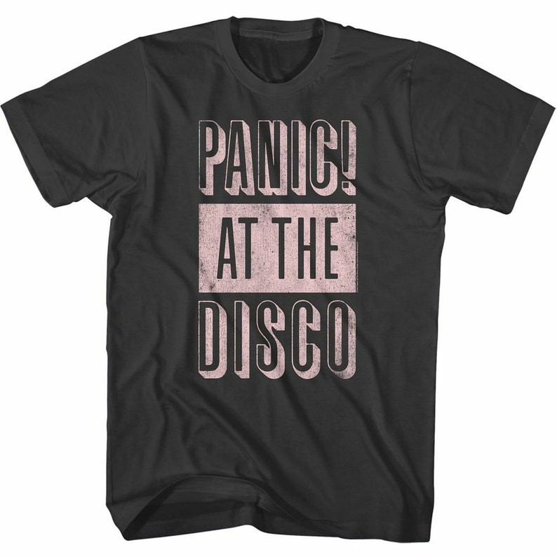 Panic At The Disco Panic! At The Disco Smoke Adult T-Shirt ชีฟอง S-5XL สินค้ามาใหม่ สวยๆ