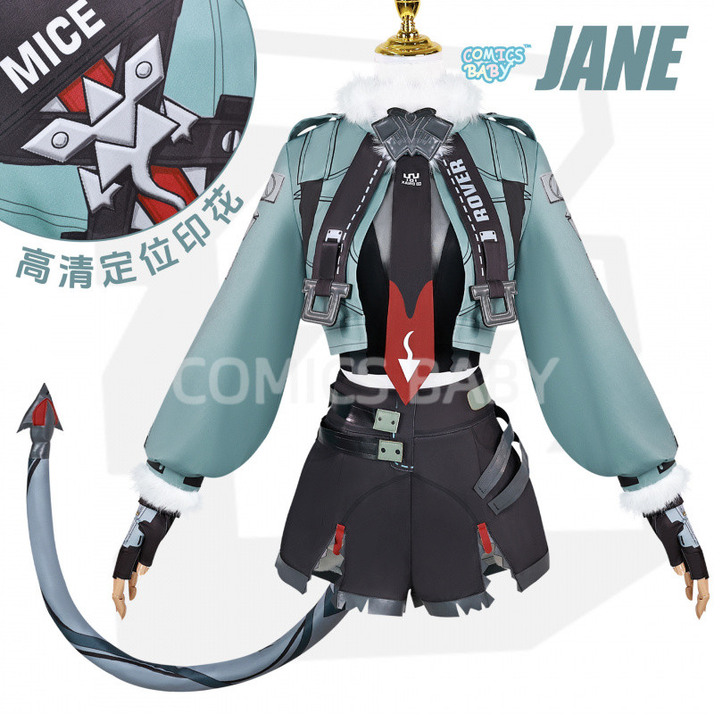 Zenless Zone Zero Jane Doe cosplay Costumeเกม อะนิเมะ คอสเพลย์ Game Clothing Anime Halloween Uniform
