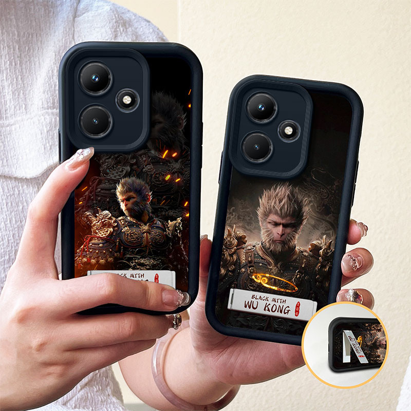 เคส infinix hot 30i เคสโทรศัพท์ Black Myth เคสโทรศัพท์กันกระแทก ป้องกันกล้อง เหมาะสําหรับ infinix hot 30i