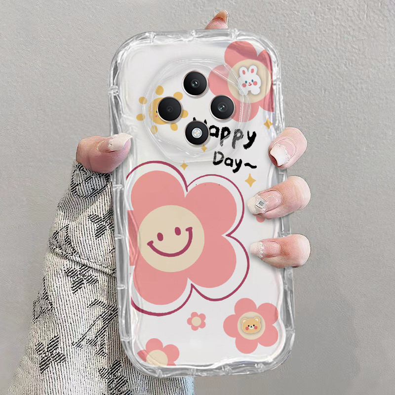 เคส Redmi 14C 13C 12C 9C ความงามโปร่งใสกันกระแทกป้องกันกล้องดอกไม้ปลาวาฬแมวสายรุ้งนุ่มเคสโทรศัพท์ฝาครอบ