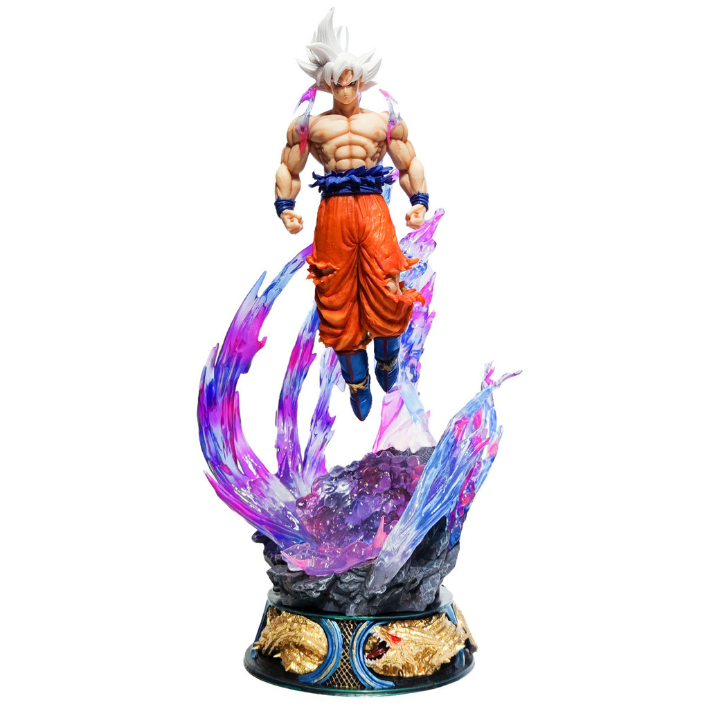 25 ซม.Dragon Ball GK Son Goku Ultra Instinct Action Figure Decor ของเล่น