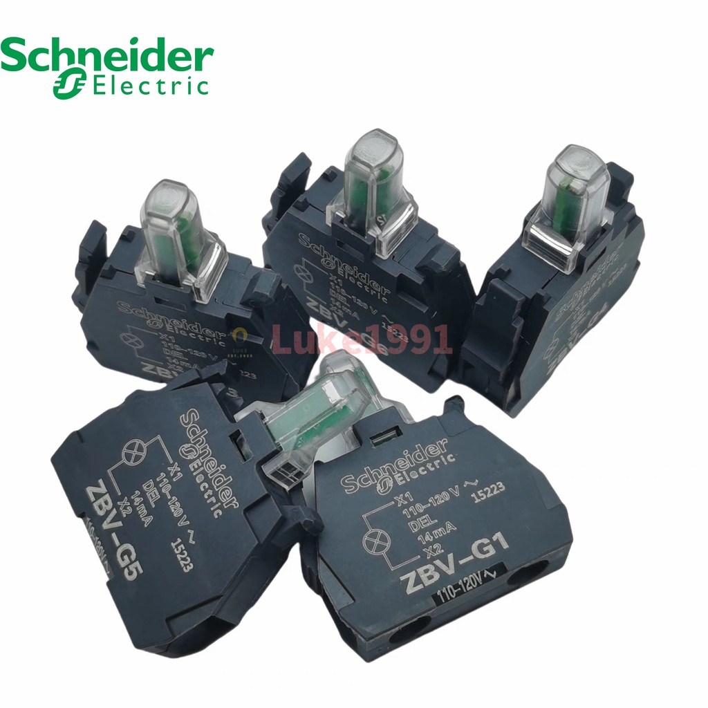 โคมไฟ LED ไฟฟ้า Schneider ผู้ถือ ZBV-M1 ZBV-M3 ZBV-B4 ZBV-B5 ZBV-G3 ZBV-G4 pxa3