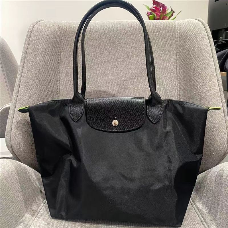พร้อมสต็อกเดิมและแท้100% Longchamp Le Pliage 1899/2605/1621 919กระเป๋าสะพายขนาดใหญ่ของผู้หญิงกระเป๋า Messenger ขนาดกลางกระเป๋าถือถุงเกี๊ยวกระเป๋ากระเป๋าออแกไนเซอร์กระเป๋า