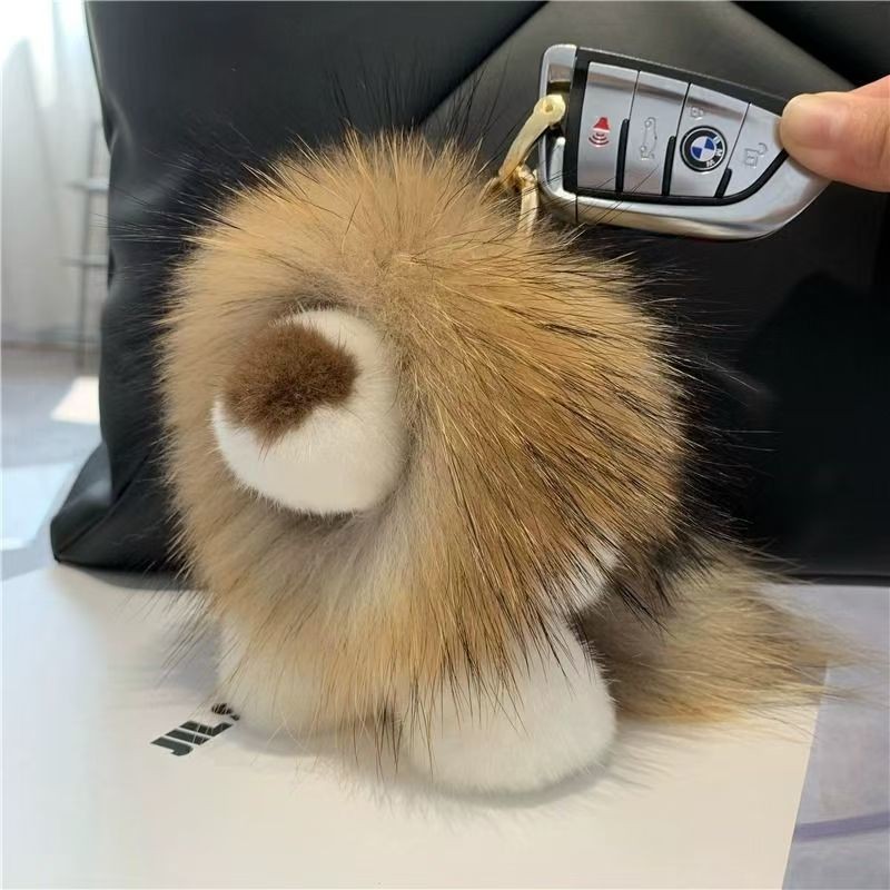 จี้พวงกุญแจ Influencer Simba Little Lion กระเป๋าจี้ตุ๊กตาน่ารักตุ๊กตาพวงกุญแจรถจี้ของขวัญ