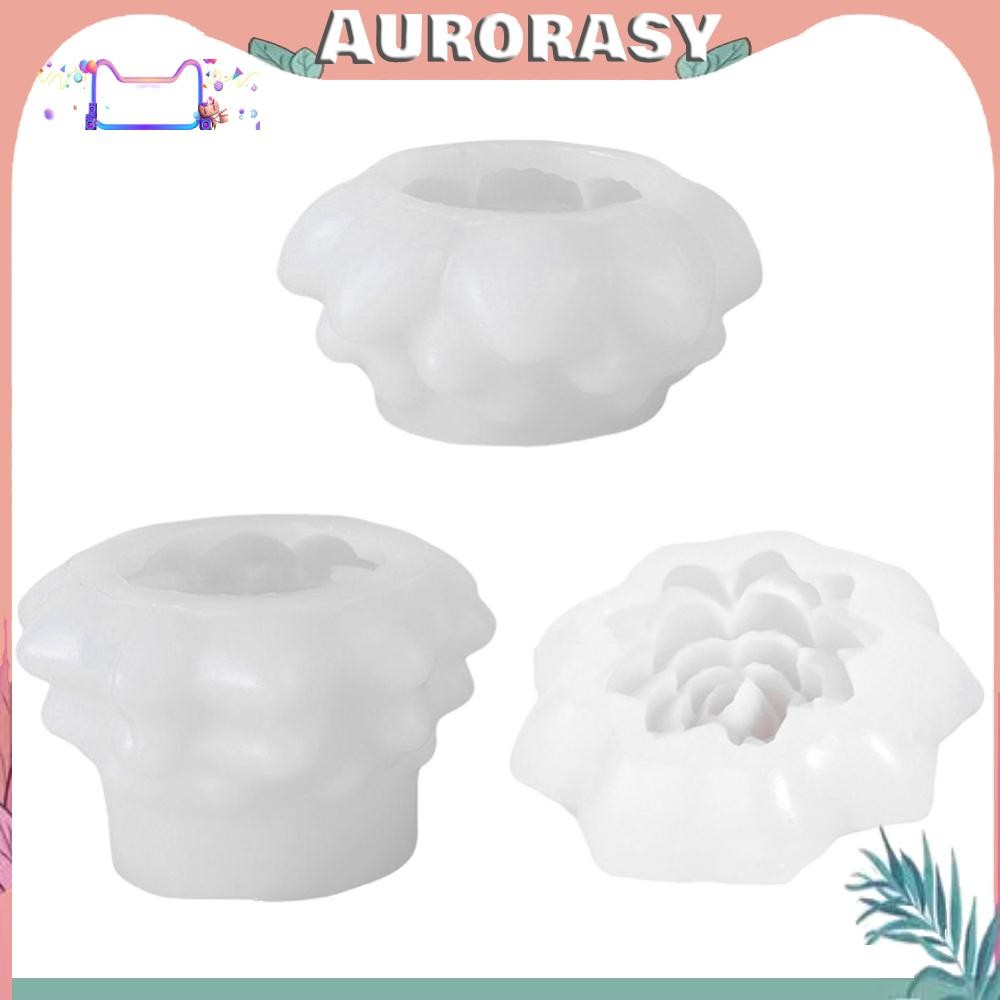 แม่พิมพ์ซิลิโคนเทียนรูปดอกบัว 3D 3D Lotus Aroma พลาสเตอร์เทียนแม่พิมพ์ซิลิโคน