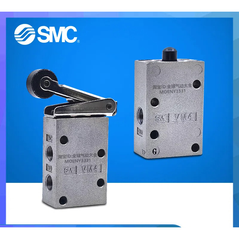 Smc Mechanical Valve VM430-01-00-01-01S-02S-05-06S-07S-08-33-30R-30B-30G-30Y-32R-32B-32G